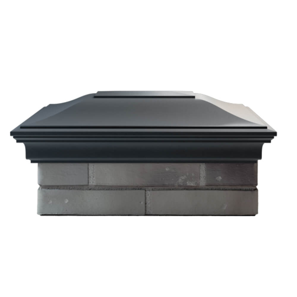 Колпак Zking Монблан Серый на столб 2х1.5 кирпича (515х385мм) в Джанкое фото