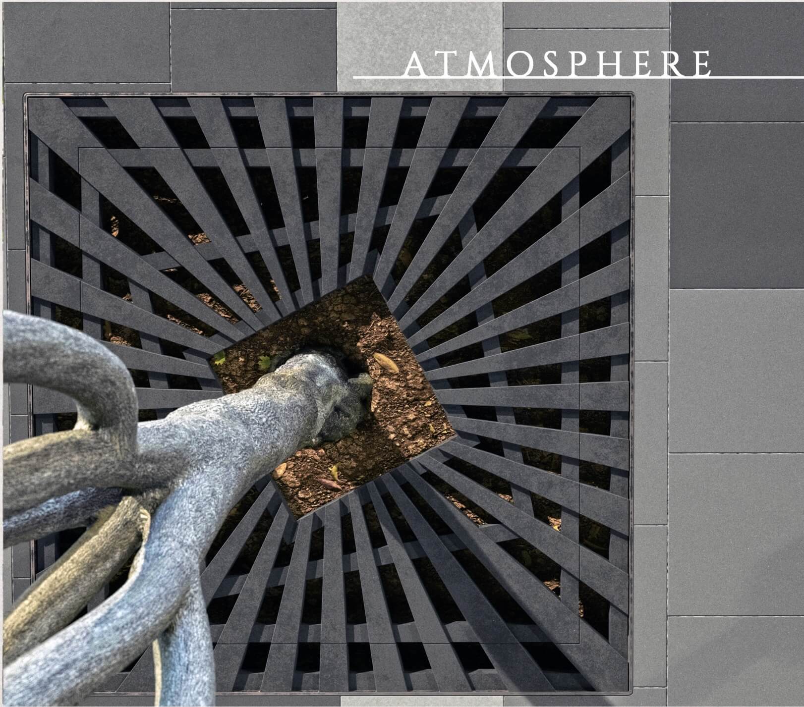 Приствольная решетка для дерева ZKING ATMOSPHERE 1.2х1.2м Черная в Джанкое фото