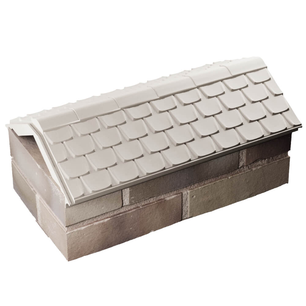 Парапет Zking Эльбрус Бежевый с посадкой на 1 кирпич (255мм) в Джанкое фото