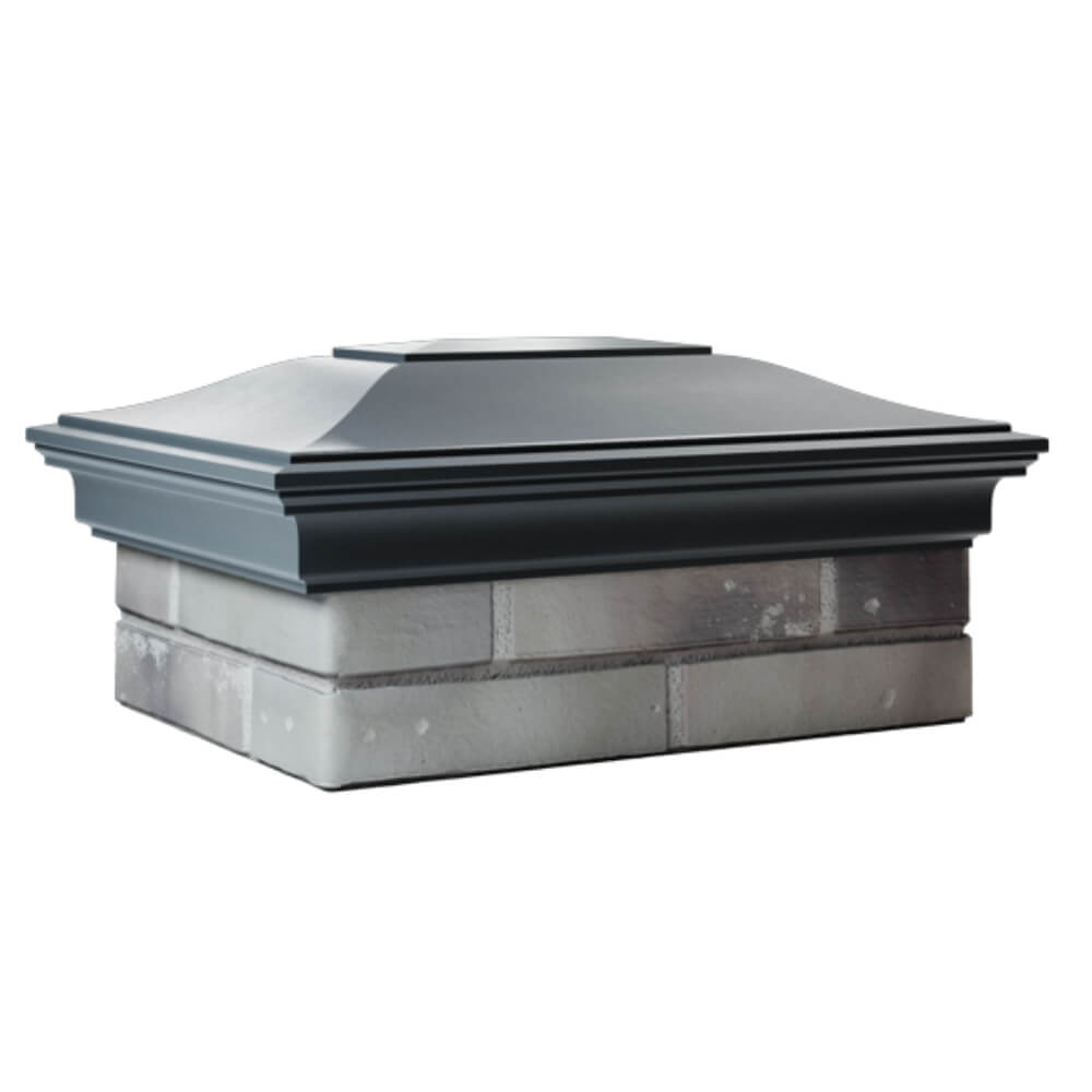 Колпак Zking Монблан Серый на столб 2х1.5 кирпича (515х385мм) в Джанкое фото