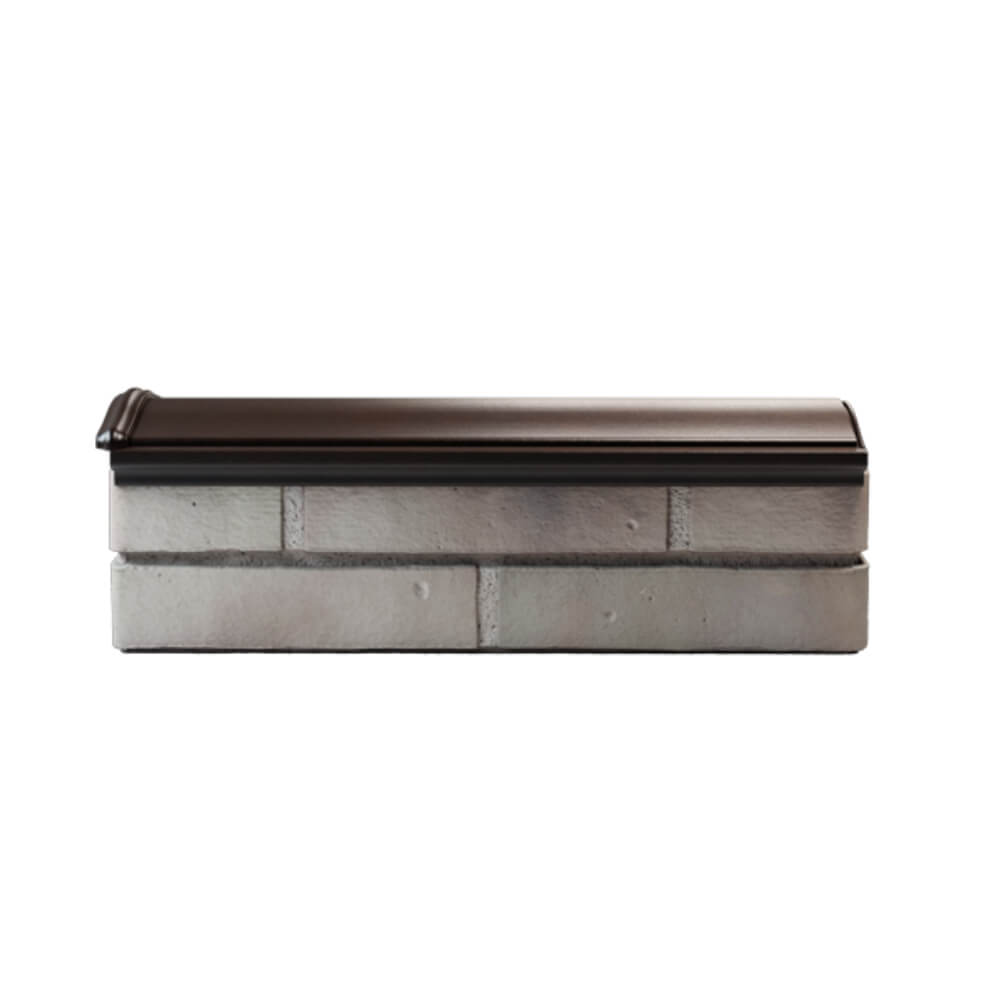 Парапет Zking Монблан Коричневый посадка на 0.5 кирпича (130мм) в Джанкое фото