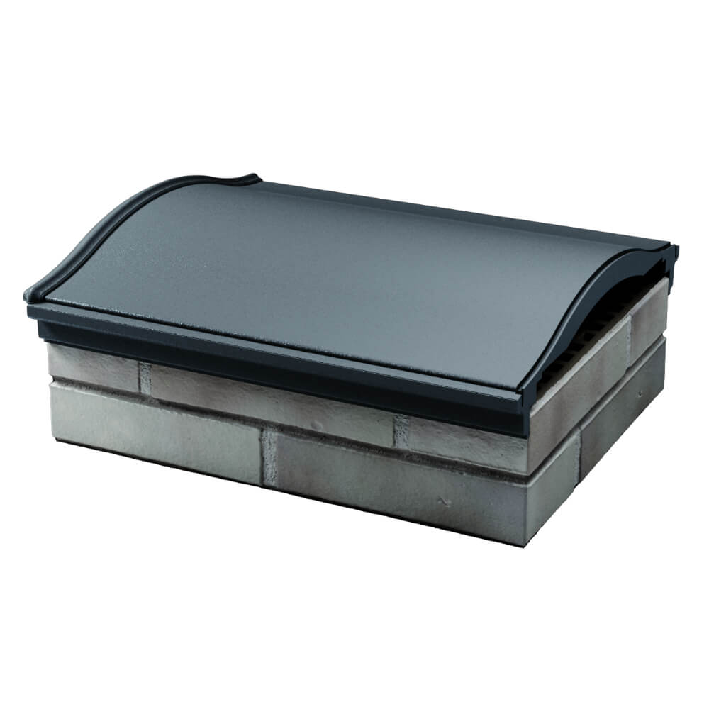 Парапет Zking Монблан Серый посадка на 1.5 кирпича (355/385мм) в Джанкое фото