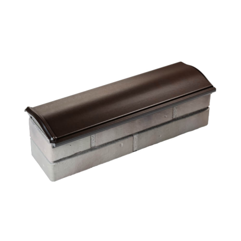 Парапет Zking Монблан Коричневый посадка на 0.5 кирпича (130мм) в Джанкое фото