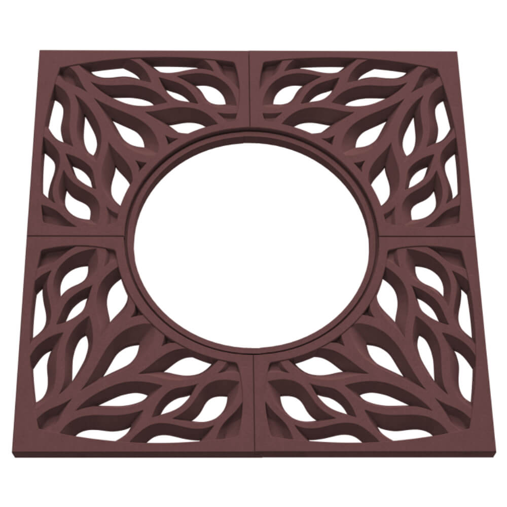 Приствольная решетка для дерева ZKING CRUST 1.2х1.2м Коричневая в Джанкое фото