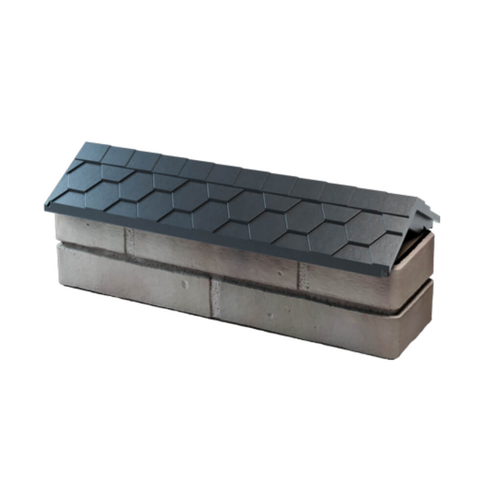 Парапет Zking Эверест Серый с посадкой на 0.5 кирпича (130мм) в Джанкое фото