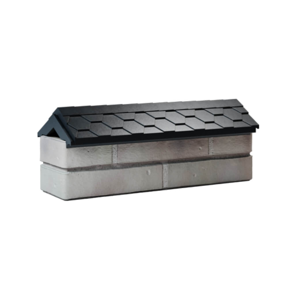 Парапет Zking Эверест Черный с посадкой на 0.5 кирпича (130мм) Джанкой фото