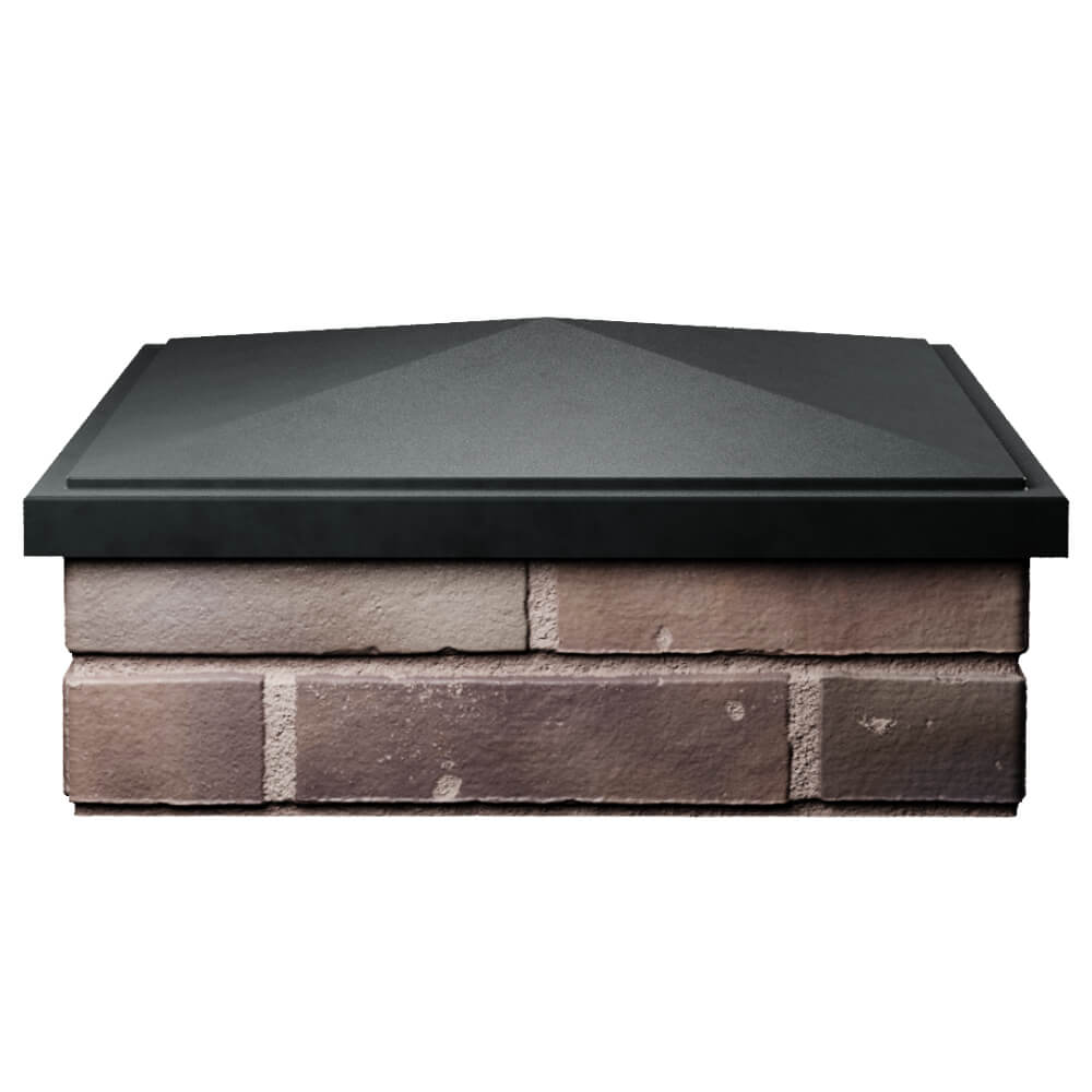 Колпак Zking БонаМоно Черный на столб 2х2 кирпича (515х515, 530х530мм) Джанкой фото