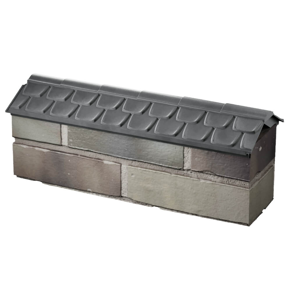 Парапет Zking Эльбрус Серый с посадкой на 0.5 кирпича (130мм) в Джанкое фото