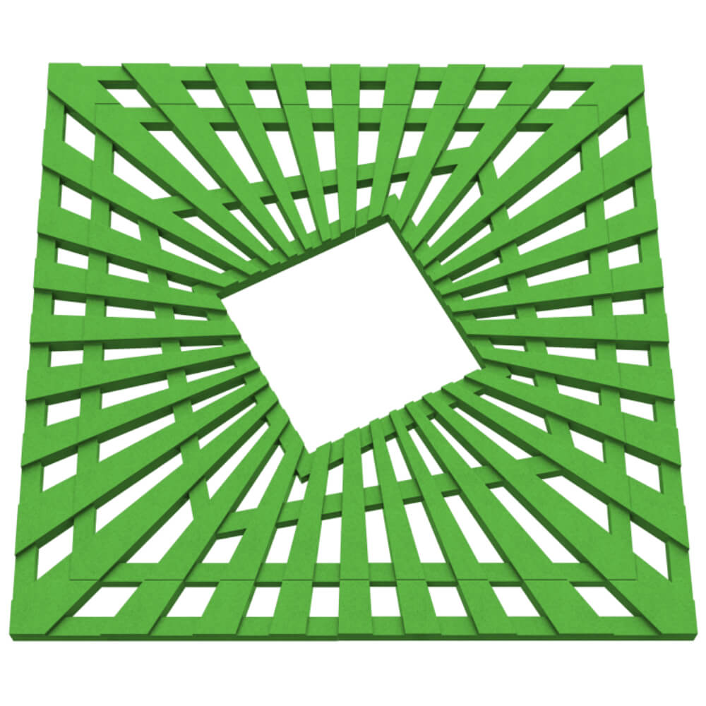 Приствольная решетка для дерева ZKING ATMOSPHERE 1.2х1.2м Зеленая в Джанкое фото