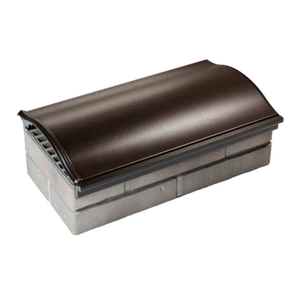 Парапет Zking Монблан Коричневый посадка на 1 кирпич (200/225/255мм) в Джанкое фото