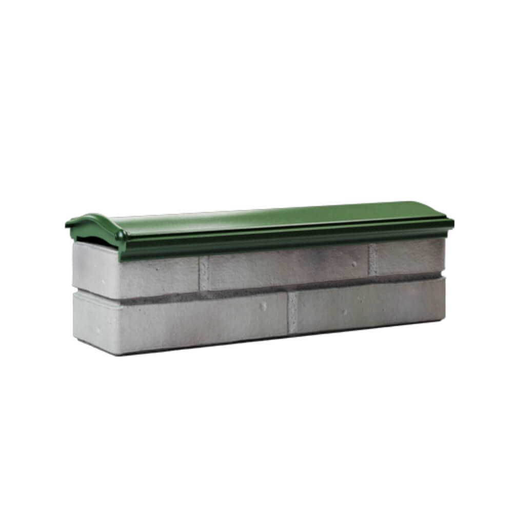 Парапет Zking Монблан Зеленый посадка на 0.5 кирпича (130мм) Джанкой фото