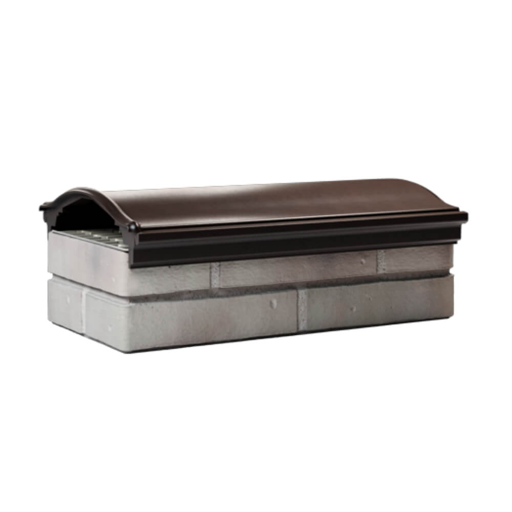 Парапет Zking Монблан Коричневый посадка на 1 кирпич (200/225/255мм) Джанкой фото