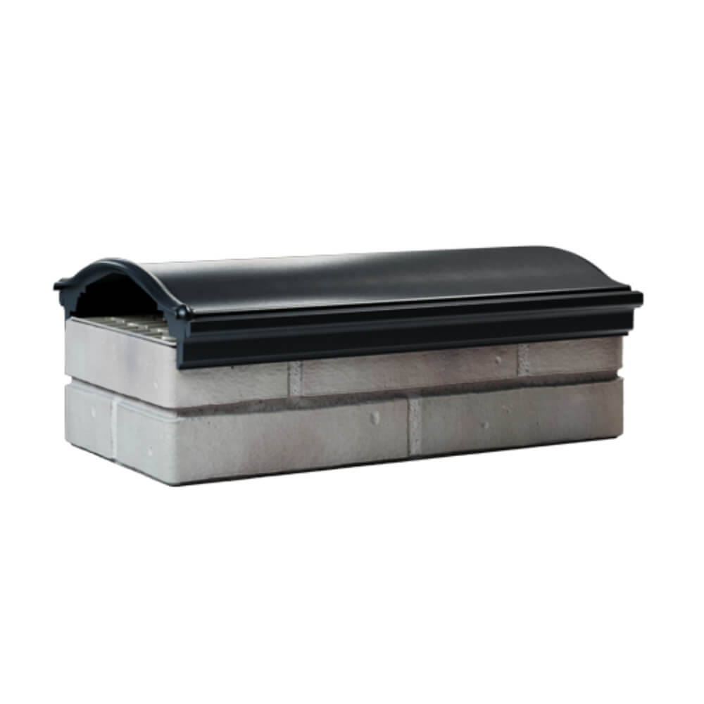 Парапет Zking Монблан Черный посадка на 1 кирпич (200/225/255мм) Джанкой фото