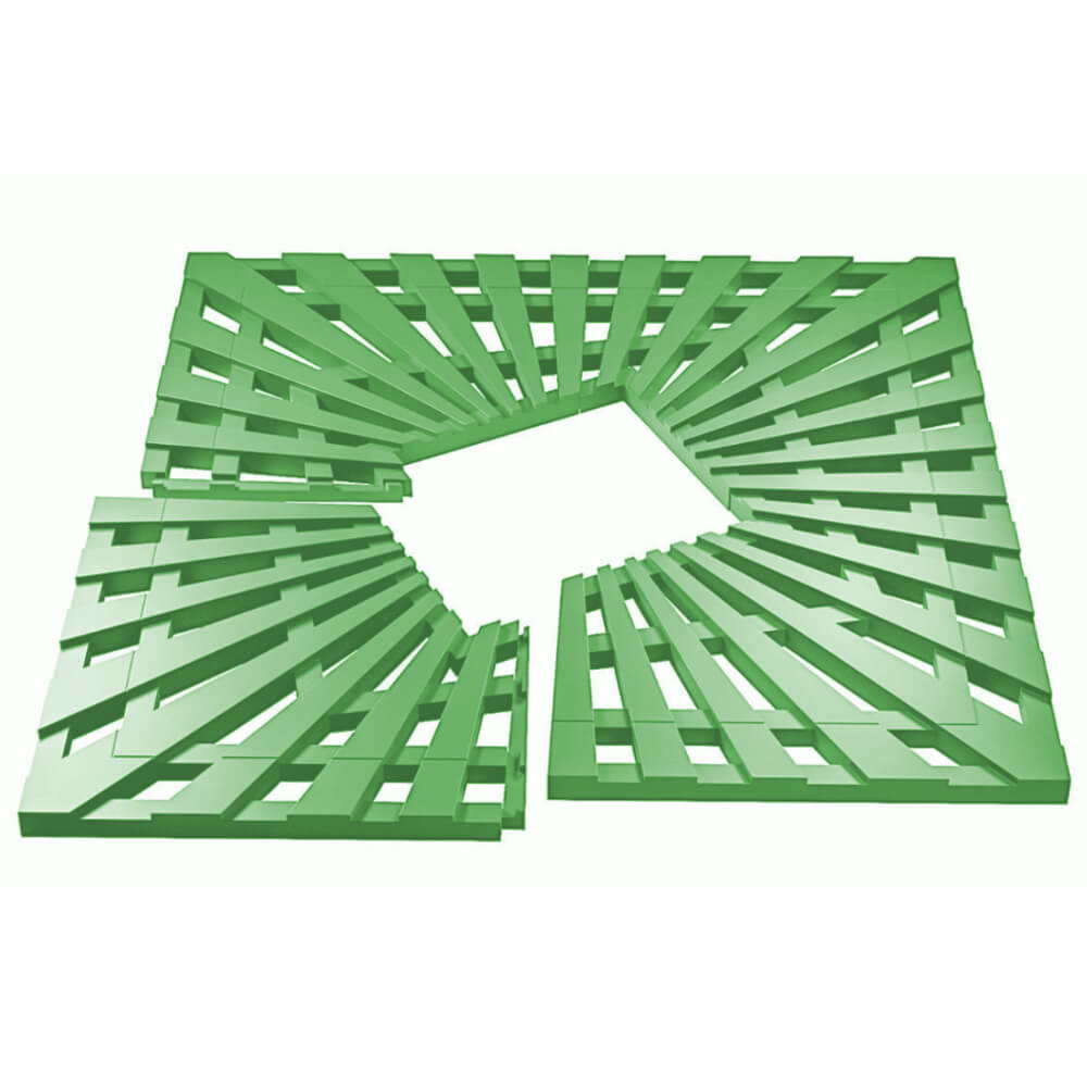 Приствольная решетка для дерева ZKING ATMOSPHERE 1.2х1.2м Зеленая в Джанкое фото