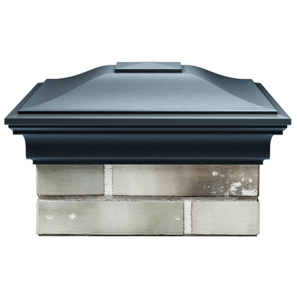 Колпак Zking Монблан Серый на столб 1.5х1.5 кирпича (385х385мм) Джанкой фото