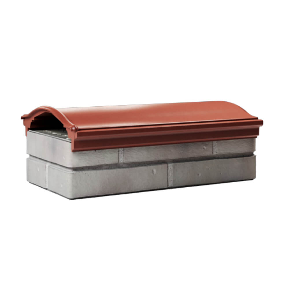 Парапет Zking Монблан Красный посадка на 1 кирпич (200/225/255мм) Джанкой фото