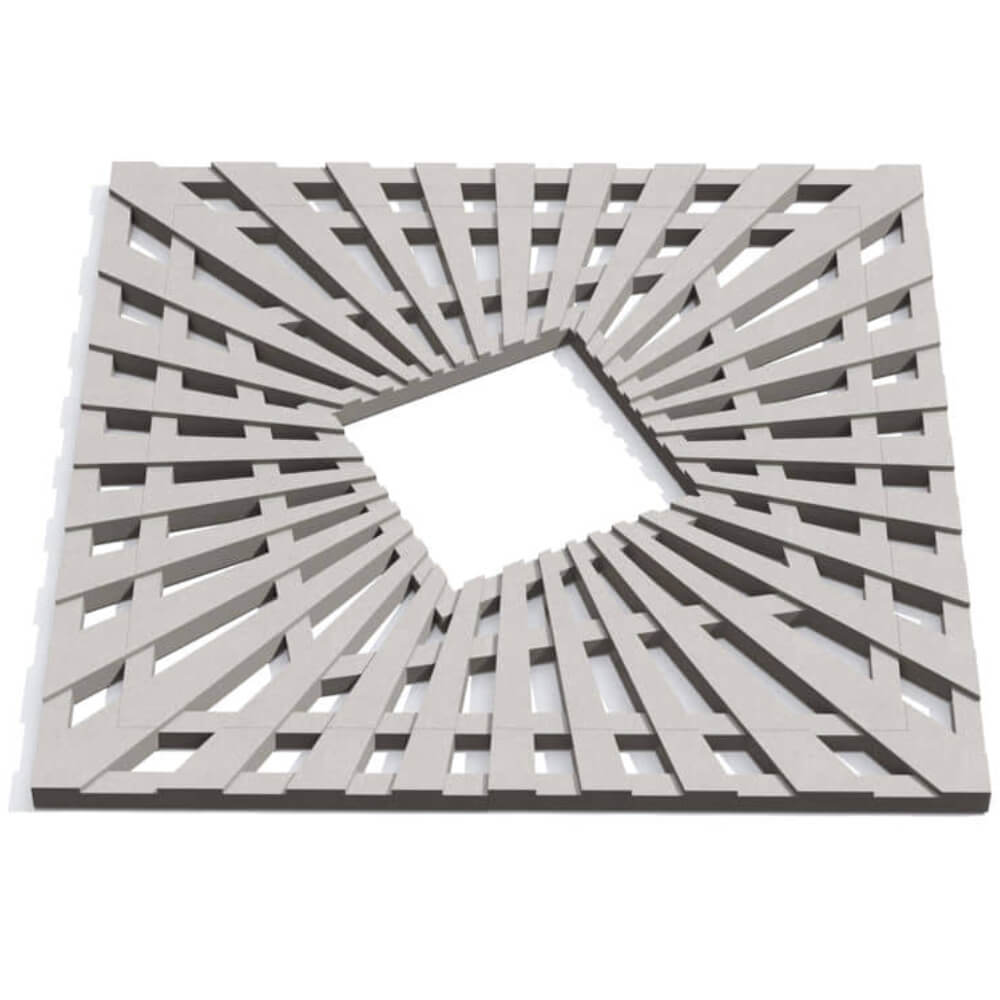 Приствольная решетка для дерева ZKING ATMOSPHERE 1.2х1.2м Бежевая Джанкой фото