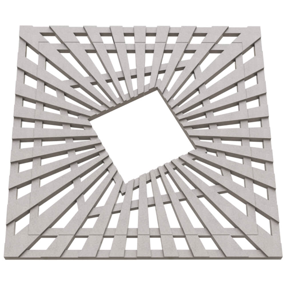 Приствольная решетка для дерева ZKING ATMOSPHERE 1.2х1.2м Бежевая в Джанкое фото