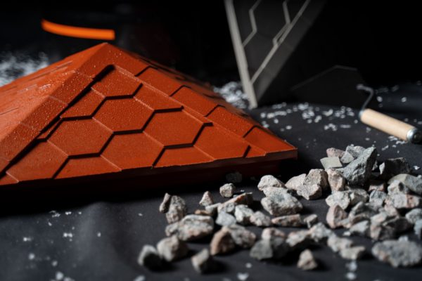 Колпак Zking Эверест Красный на столб 1.5х1.5 кирпича (390х390мм) в Джанкое фото