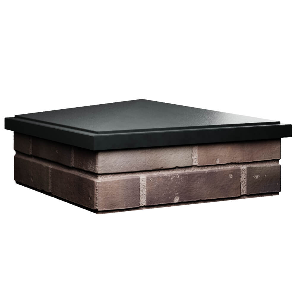 Колпак Zking БонаМоно Черный на столб 2х2 кирпича (515х515, 530х530мм) в Джанкое фото