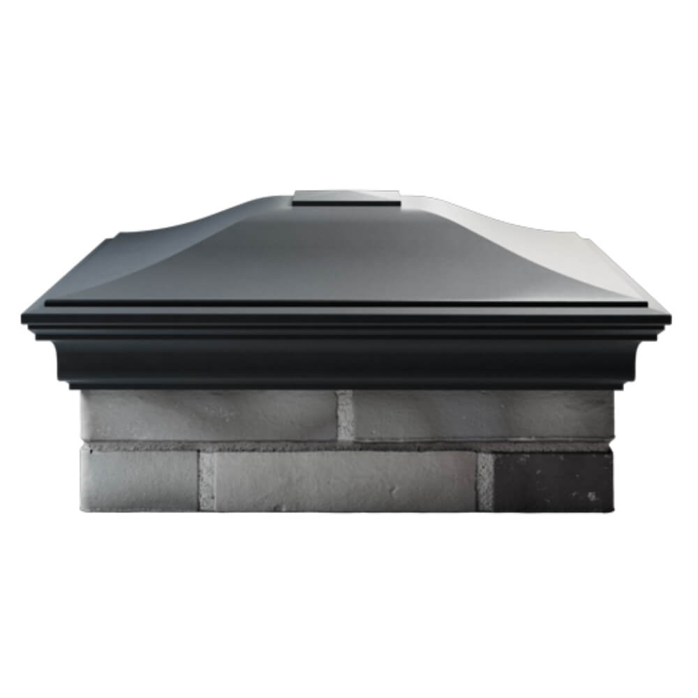 Колпак Zking Монблан Серый на столб 2х2 кирпича (515х515мм) в Джанкое фото