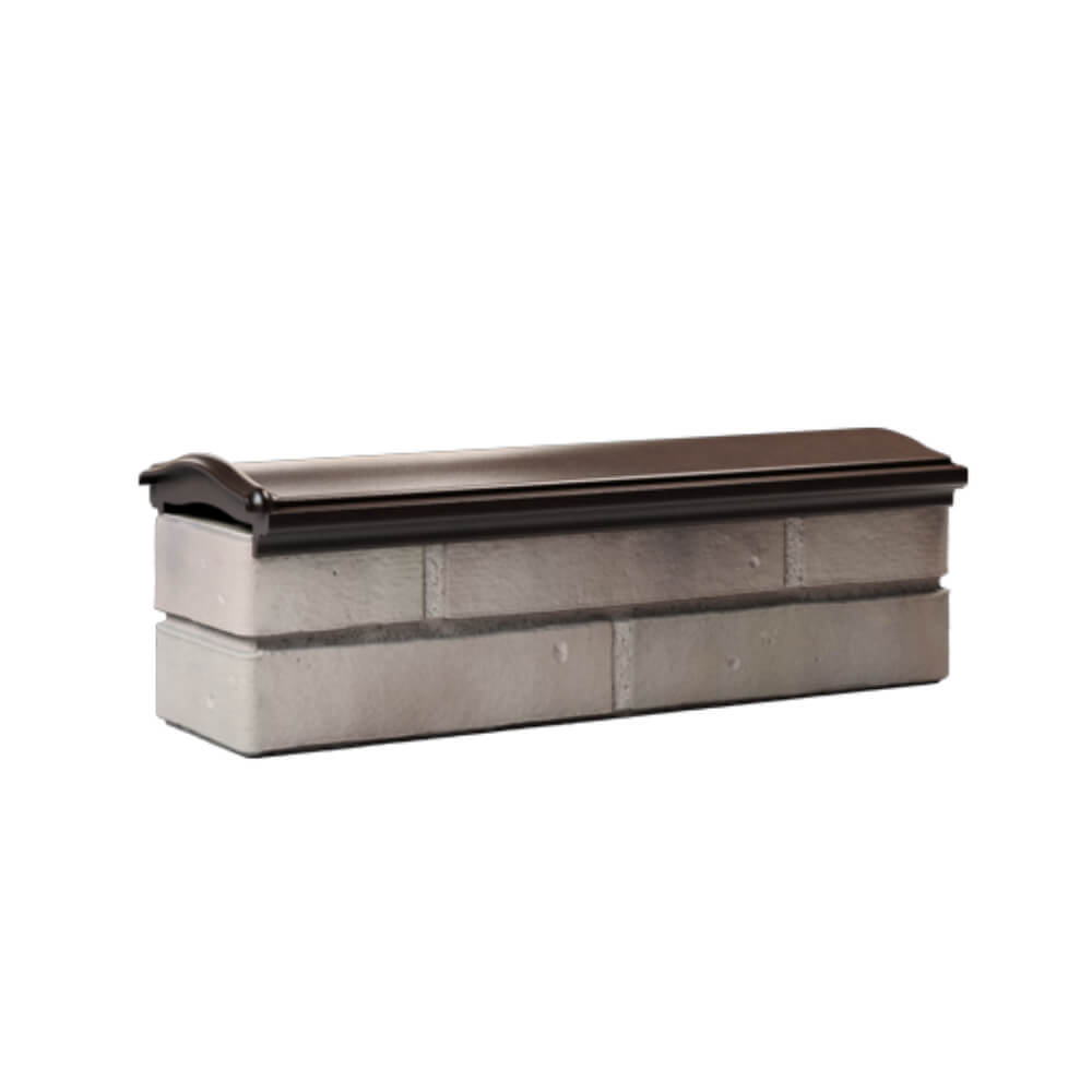 Парапет Zking Монблан Коричневый посадка на 0.5 кирпича (130мм) Джанкой фото