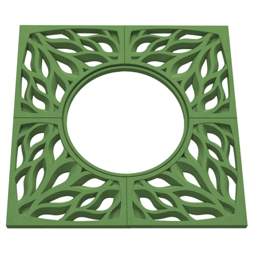 Приствольная решетка для дерева ZKING CRUST 1.2х1.2м Зеленая в Джанкое фото