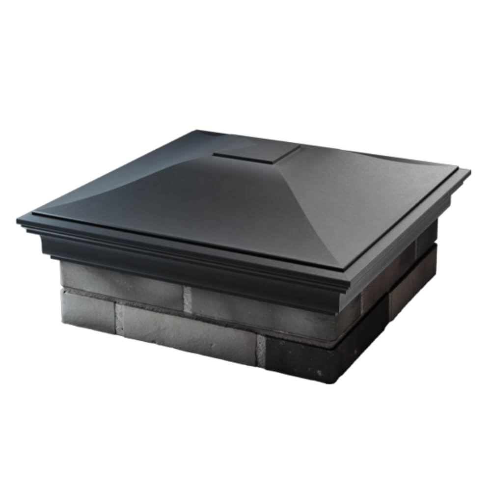 Колпак Zking Монблан Серый на столб 2х2 кирпича (515х515мм) в Джанкое фото