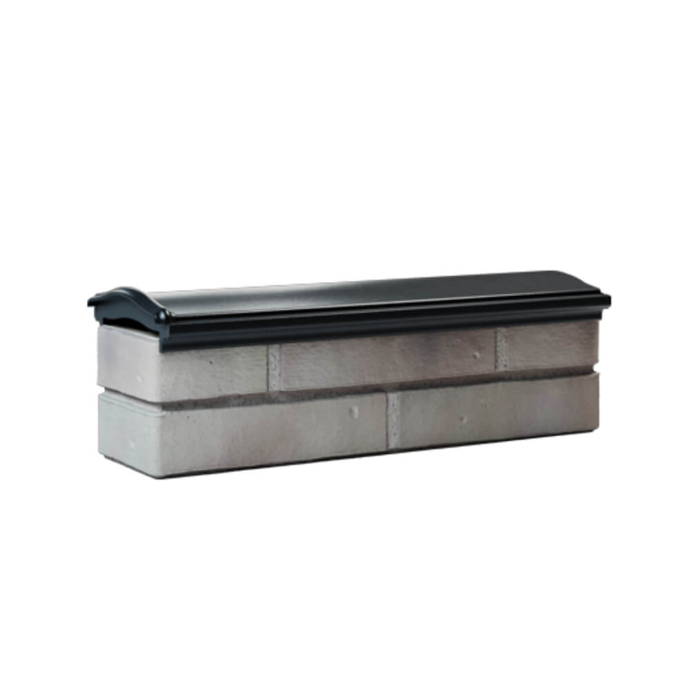 Парапет Zking Монблан Черный посадка на 0.5 кирпича (130мм) Джанкой фото