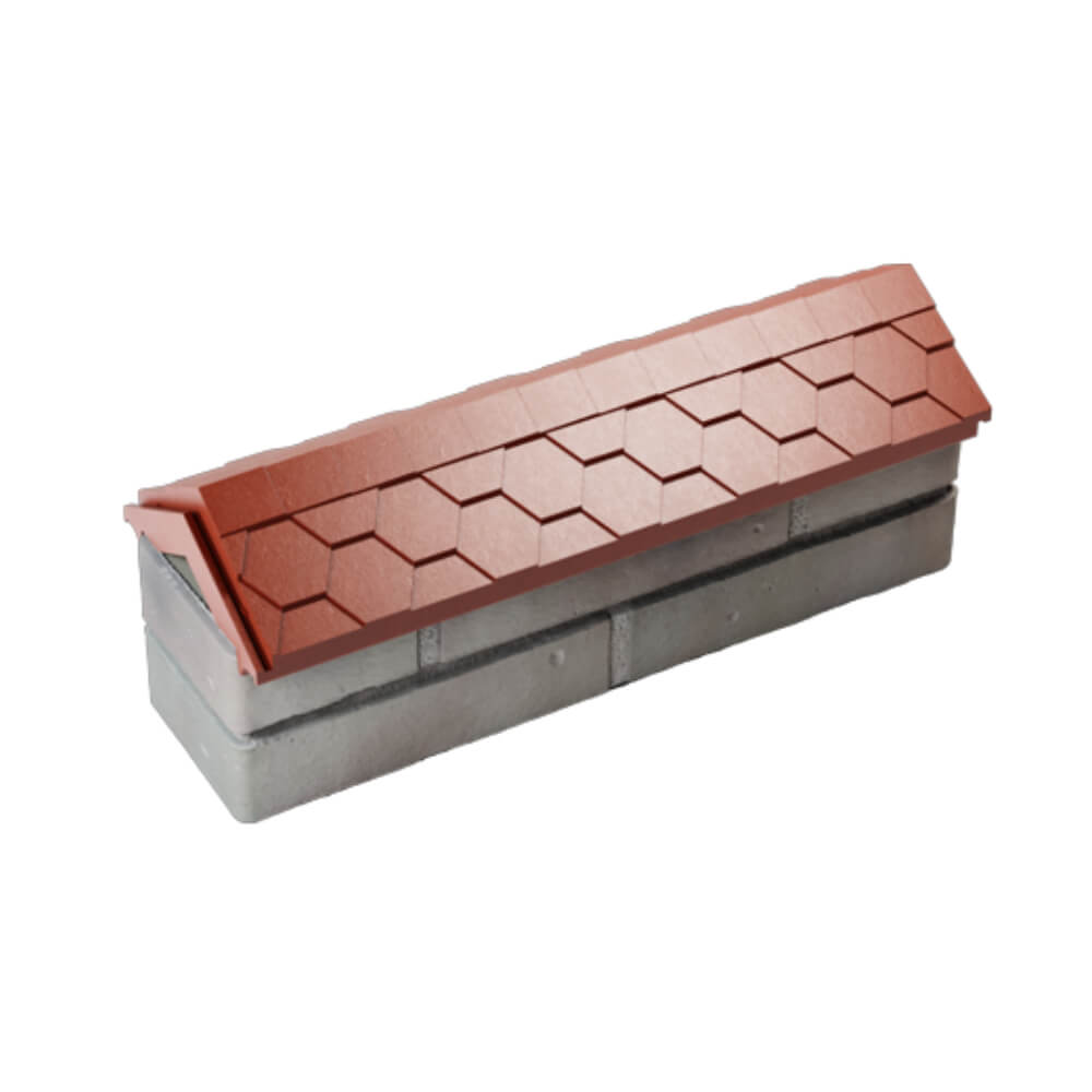 Парапет Zking Эверест Красный с посадкой на 0.5 кирпича (130мм) в Джанкое фото