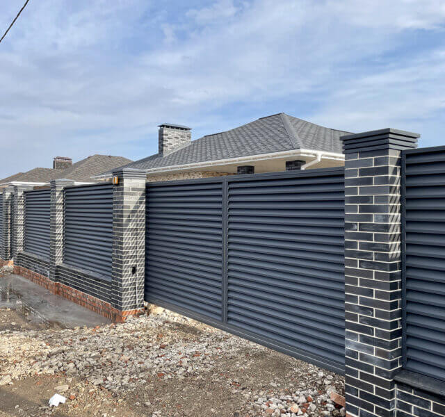 Колпак Zking Бона ХайТек Серый на столб 1.5х1.5 кирпича (385х385мм) в Джанкое фото