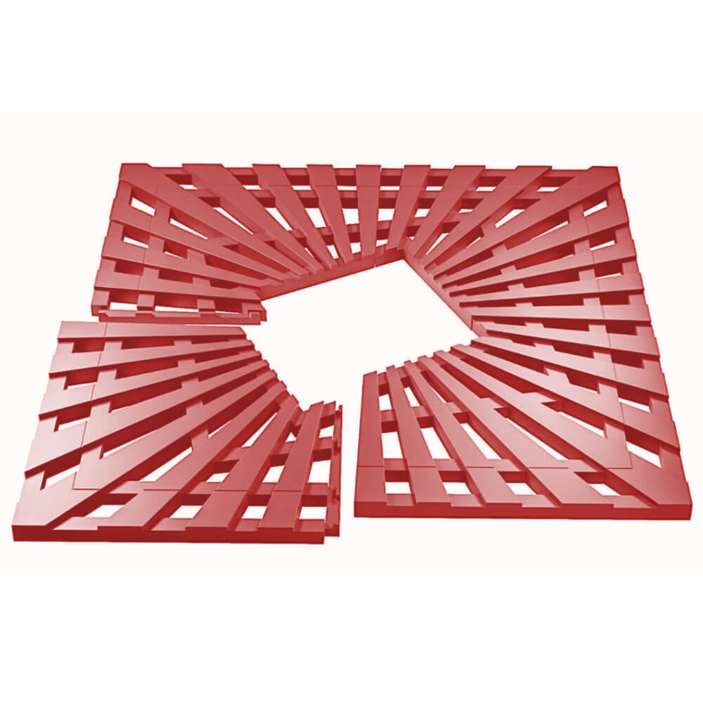 Приствольная решетка для дерева ZKING ATMOSPHERE 1.2х1.2м Красная в Джанкое фото