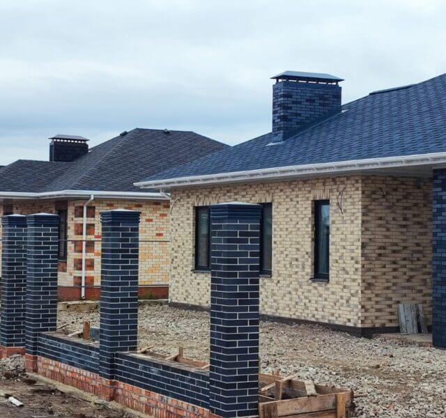 Колпак Zking Бона ХайТек Серый на столб 1.5х1.5 кирпича (385х385мм) в Джанкое фото