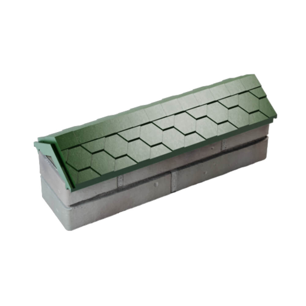 Парапет Zking Эверест Зеленый с посадкой на 0.5 кирпича (130мм) в Джанкое фото