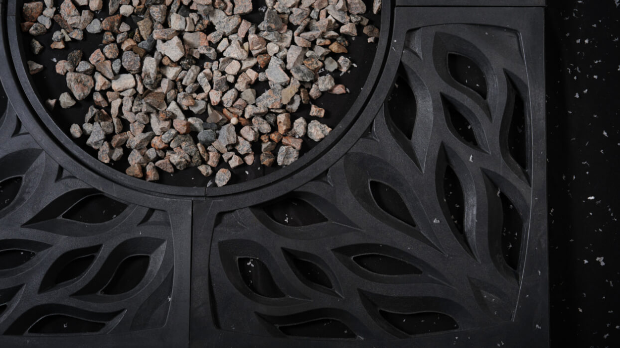 Приствольная решетка для дерева ZKING CRUST 1.2х1.2м Черная в Джанкое фото